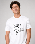 Use Your Brain Tee - White