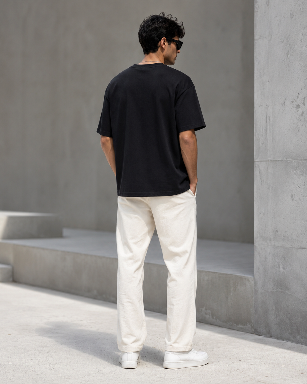 FQKY Essential Cotton T-Shirt - Black