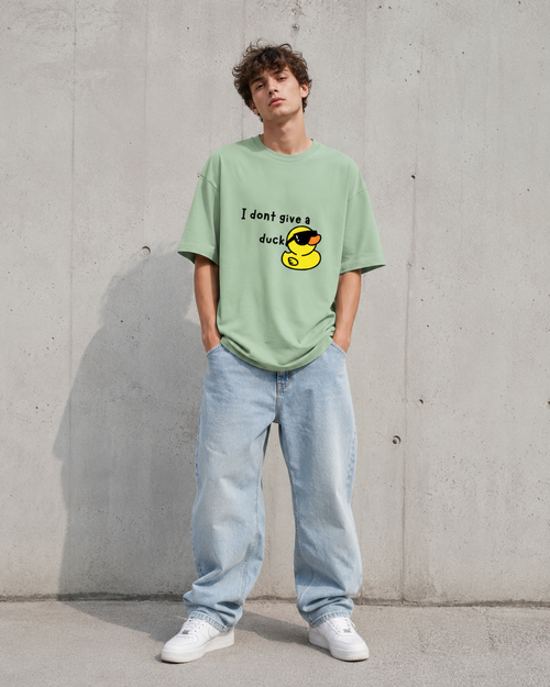 Cool Duck Jade Unisex Terry Oversized Tee