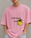 Cool Duck Flamingo Unisex Terry Oversized Tee