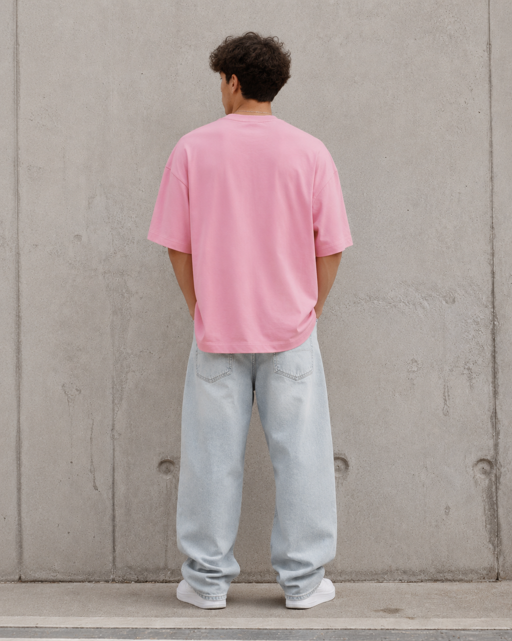 Cool Duck Flamingo Unisex Terry Oversized Tee