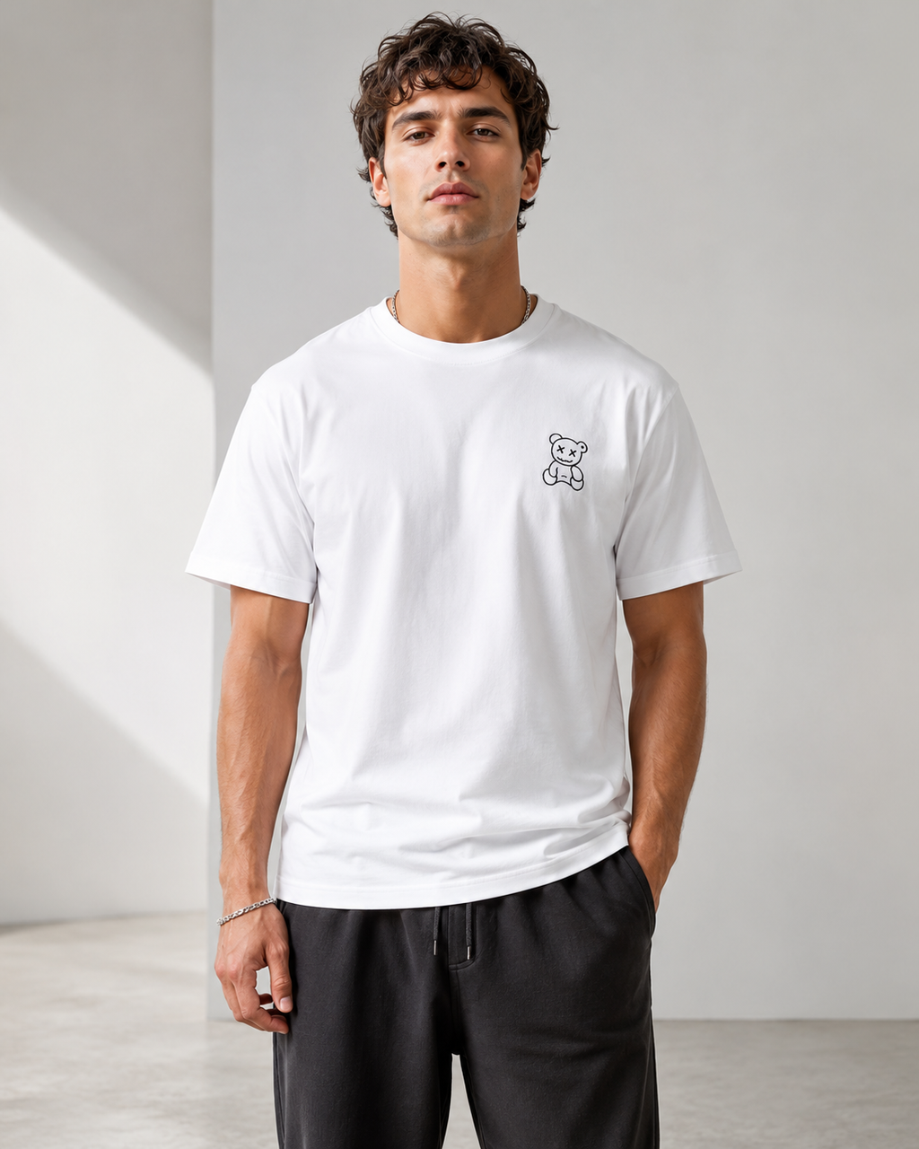 Dead Teddy Tee - White