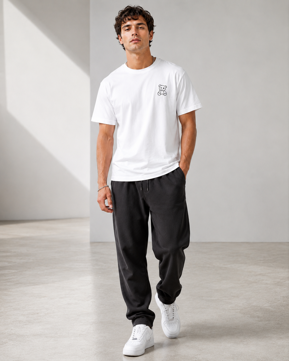 Dead Teddy Tee - White