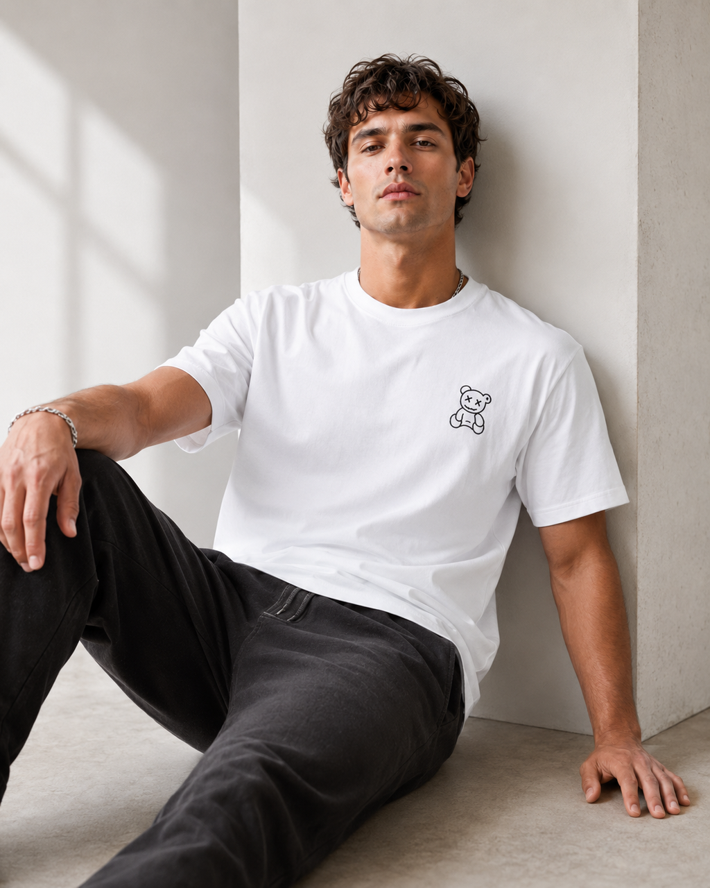 Dead Teddy Tee - White