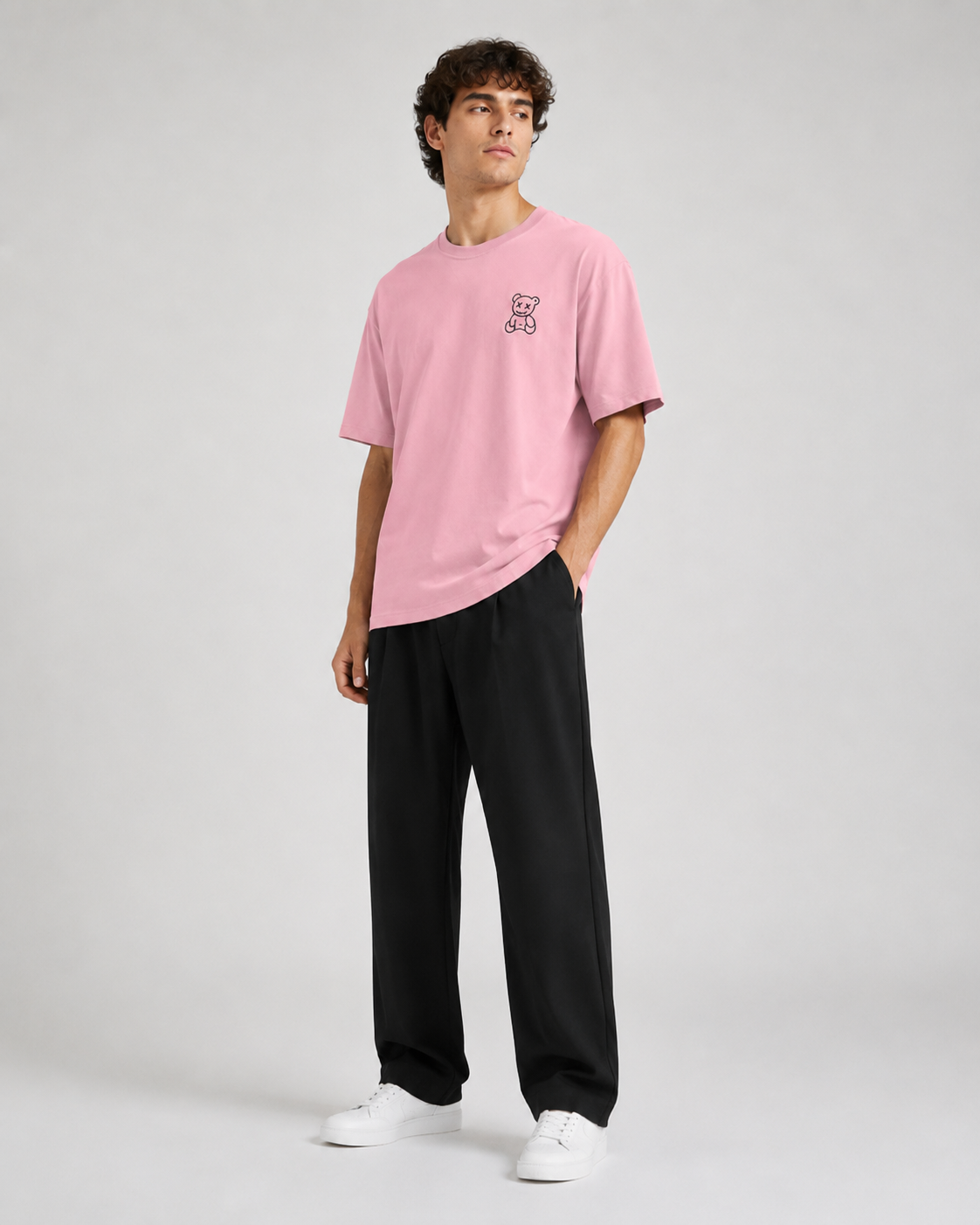 Dead Teddy Tee - Flamingo