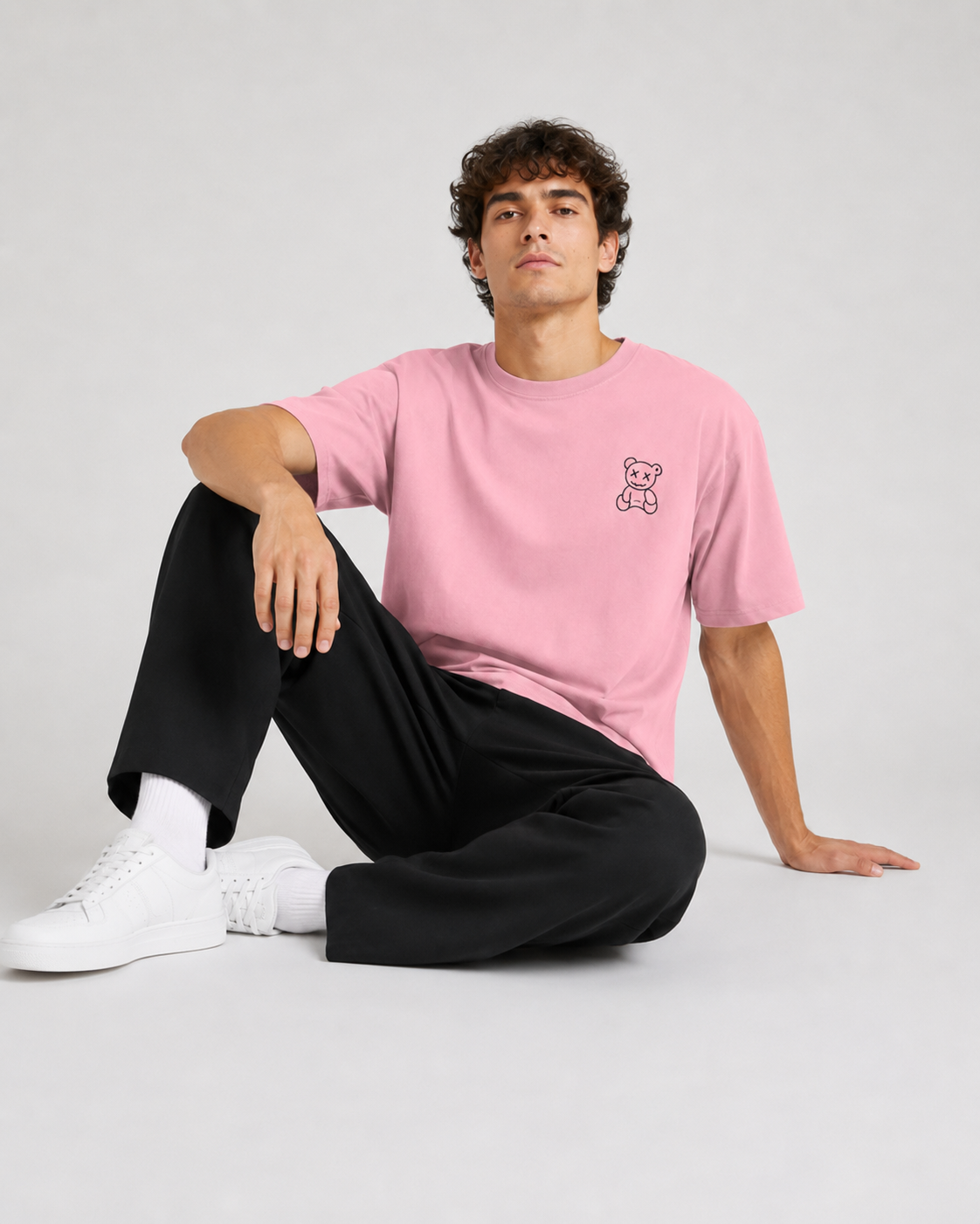 Dead Teddy Tee - Flamingo