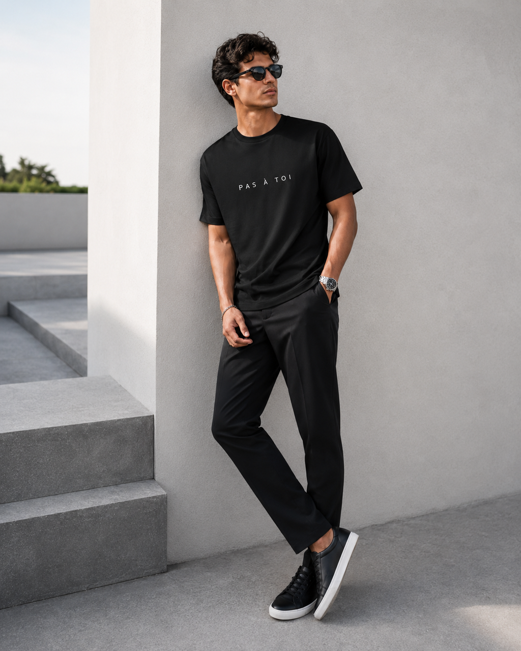 Pas À Toi T-Shirt - Black