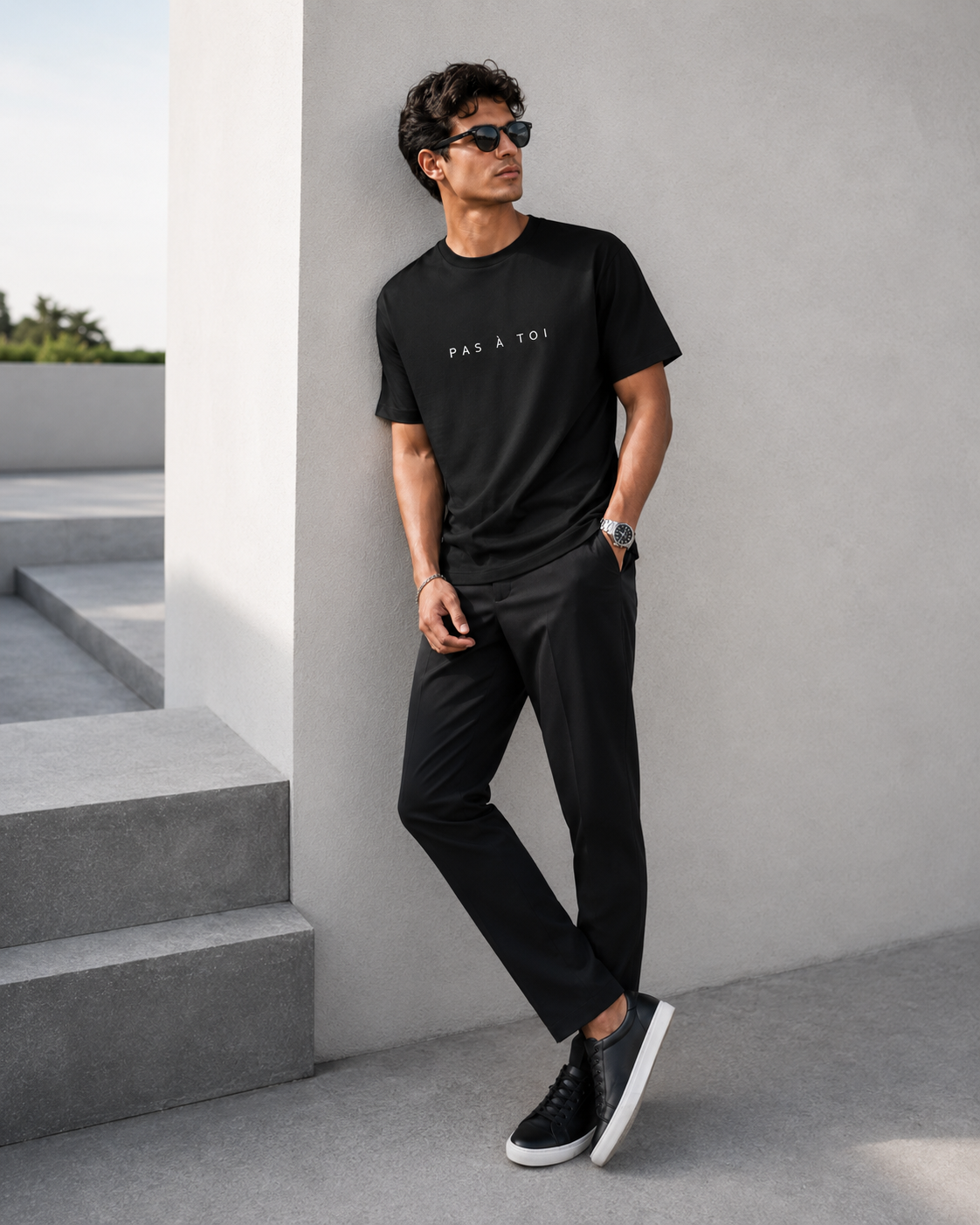 Pas À Toi T-Shirt - Black