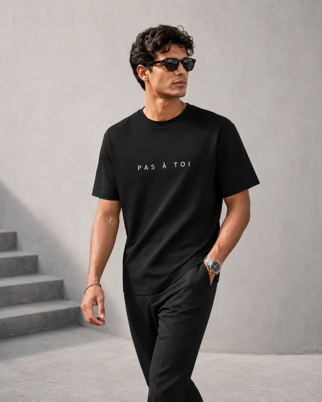 Pas À Toi T-Shirt - Black