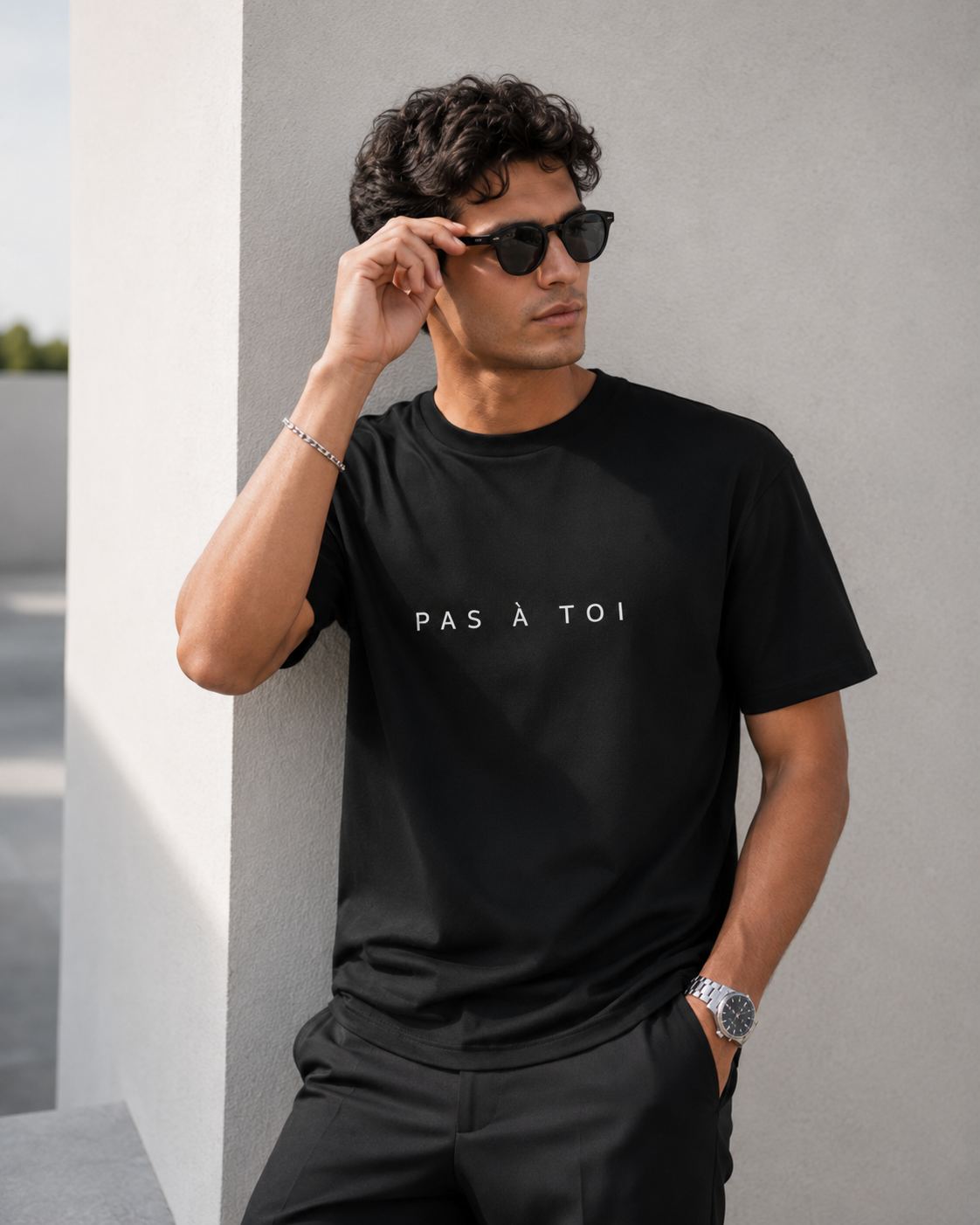 Pas À Toi T-Shirt - Black