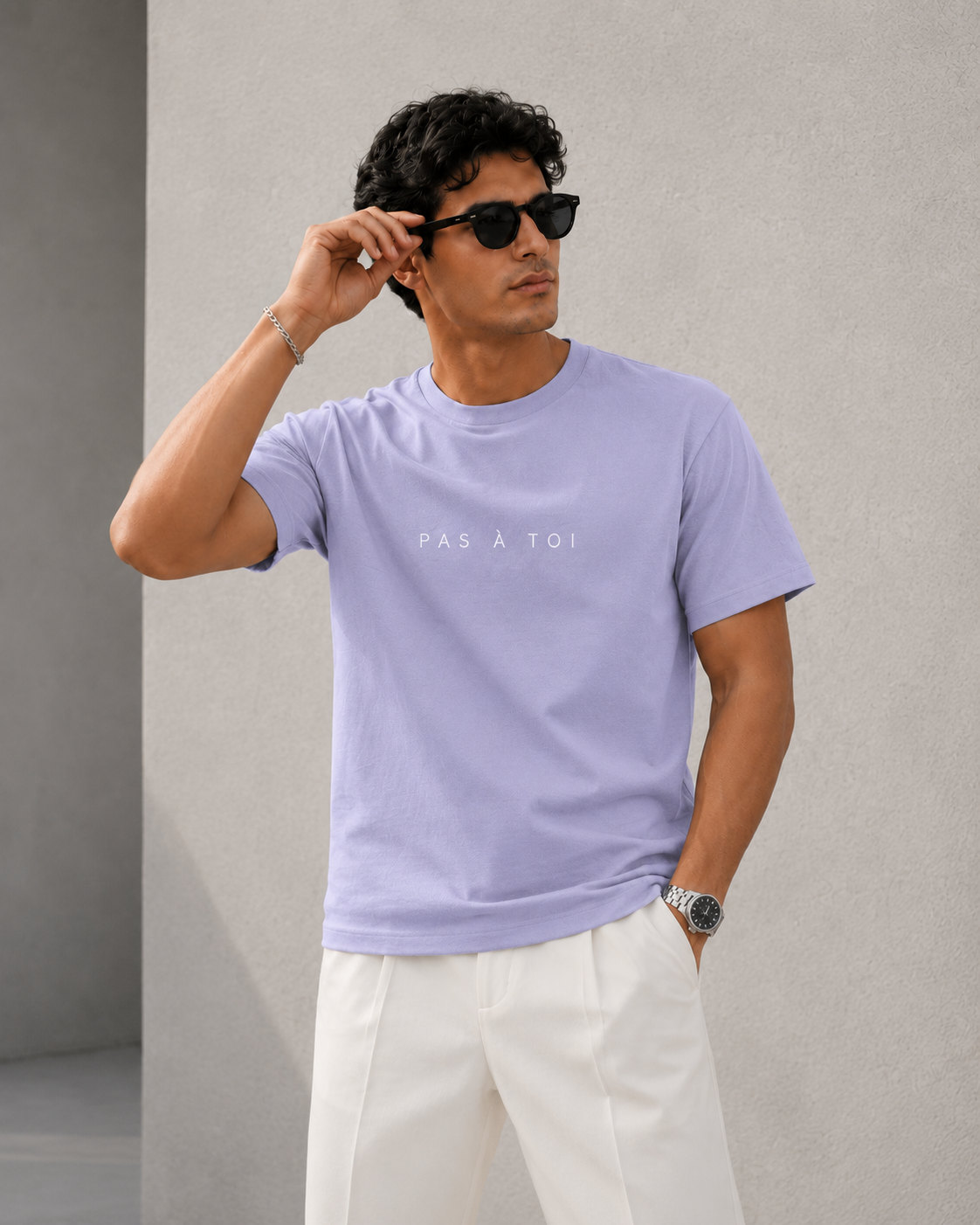 Pas À Toi T-Shirt - Lavender
