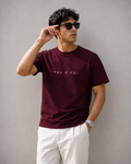 Pas À Toi T-Shirt - Maroon
